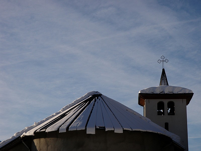hisrtoire géométrique : église de Bonneval