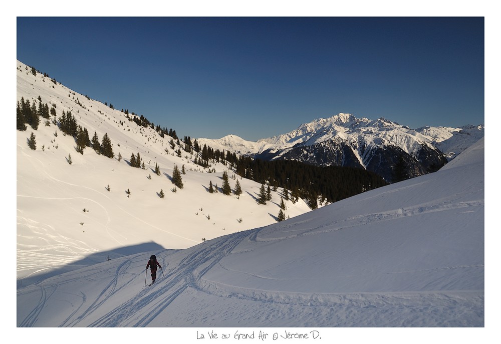 on remonte au point 1996 : sous l'oeil du seigneur des Alpes