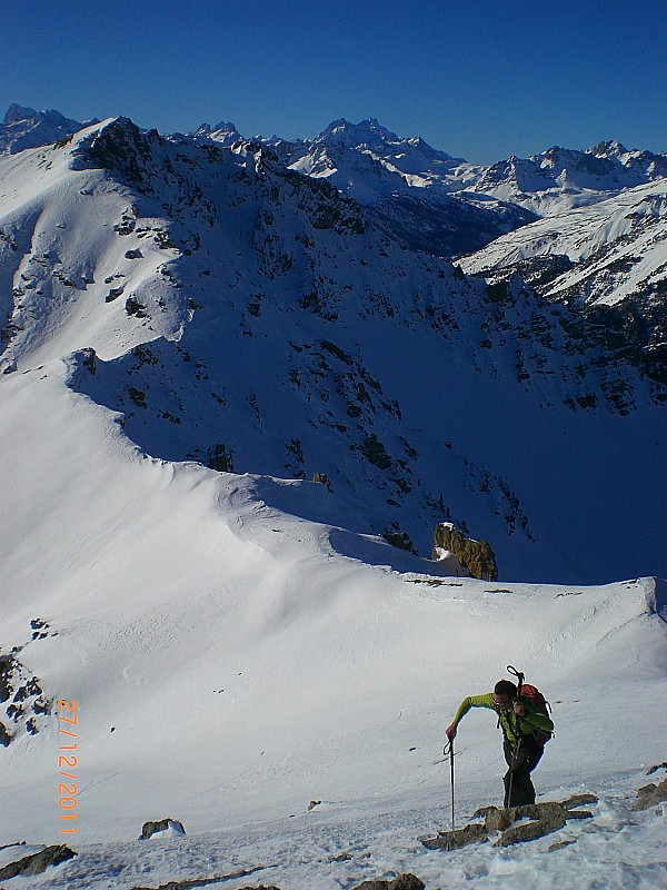 Rocher de Barrabas : L'arrivée au sommet.