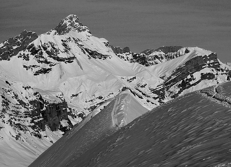 Croisse Baulet : sommet et Pointe percée