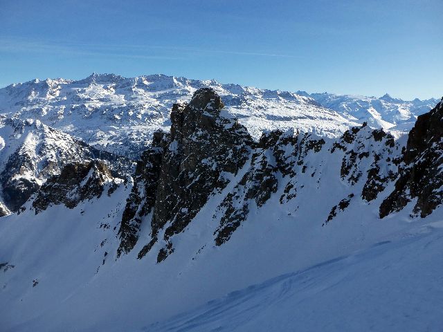 Tour du pic lamartine : les Grandes Rousses et le valllon de la Balmette