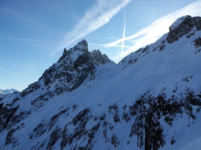 Tour du pic lamartine : grand pic et l'itinéraire de descente
