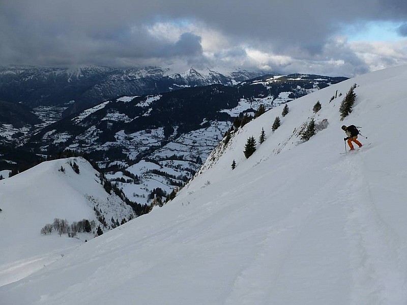 Sulens : Le haut du couloir