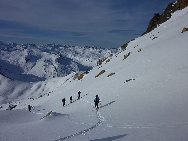 Final Face Sud Peyreget : La partie finale un peu plus douce