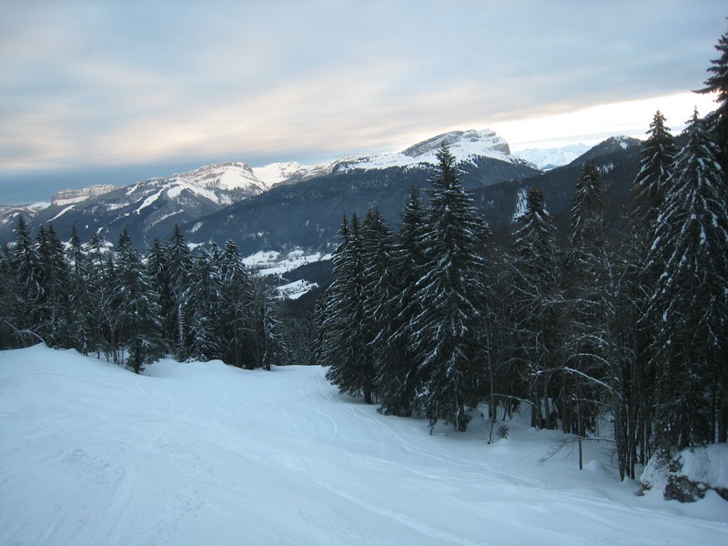 Ancienne piste : Bonne neige