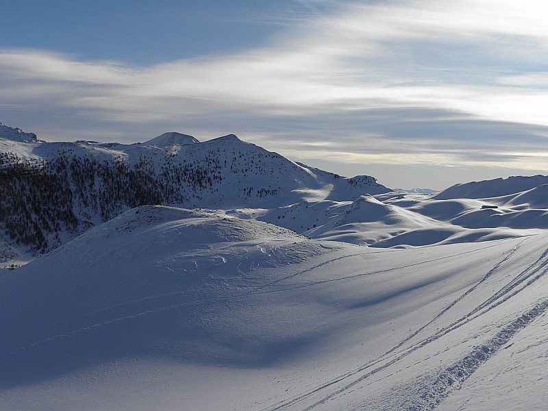 Col de la Gardette en fond.