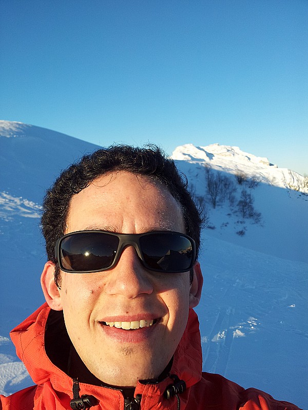 Le skieur du jour