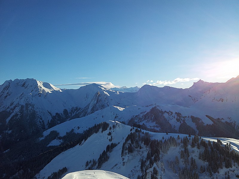L'etale, La Goenne : Le Mt Blanc se planque!!