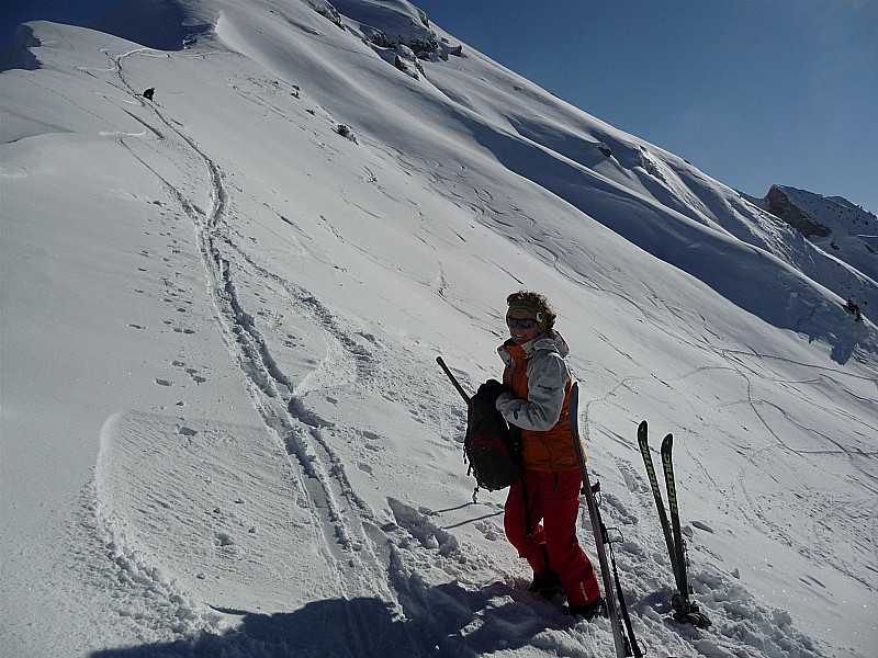 Col de Tulle : Au col, le sourire est là, cool...
