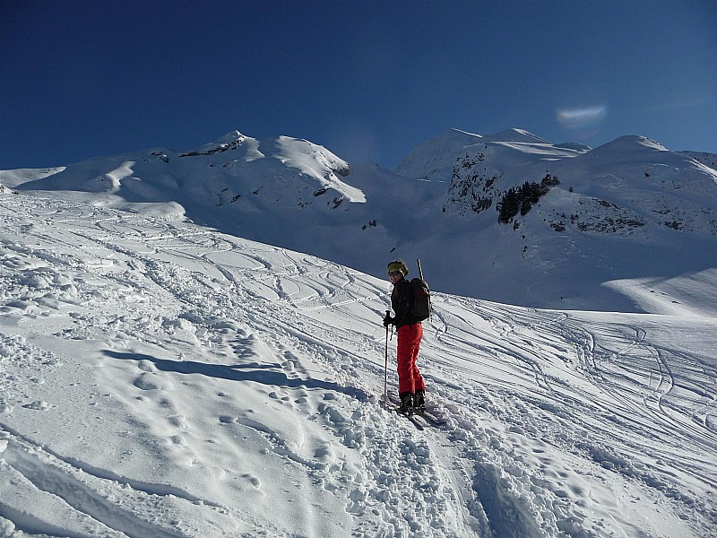 Col de Tulle : Montée agréable, beau temps et trace impeccable, idéal pour débuter !