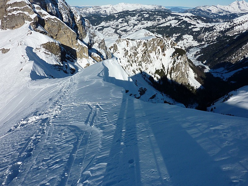Début de la descente : 100m au dessus du col de Tulle
