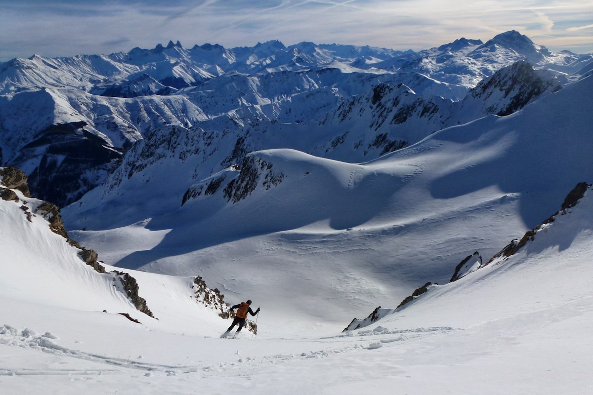 Descente versant Sud : Excellent !