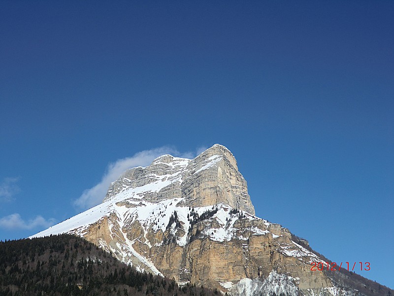 dent de crolles : depuis le depart