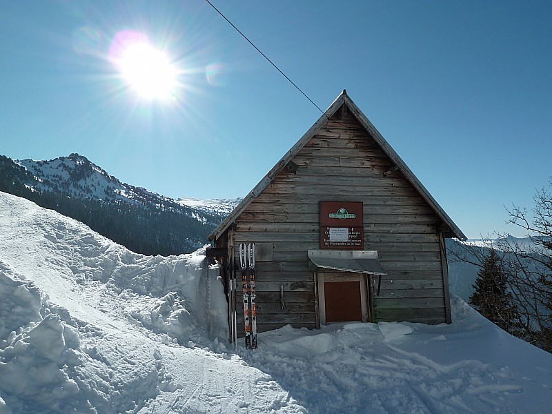 Cabane de Bellefont : pause !