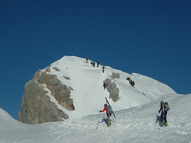 15.01.12 : arrete des Lances...direction la croix