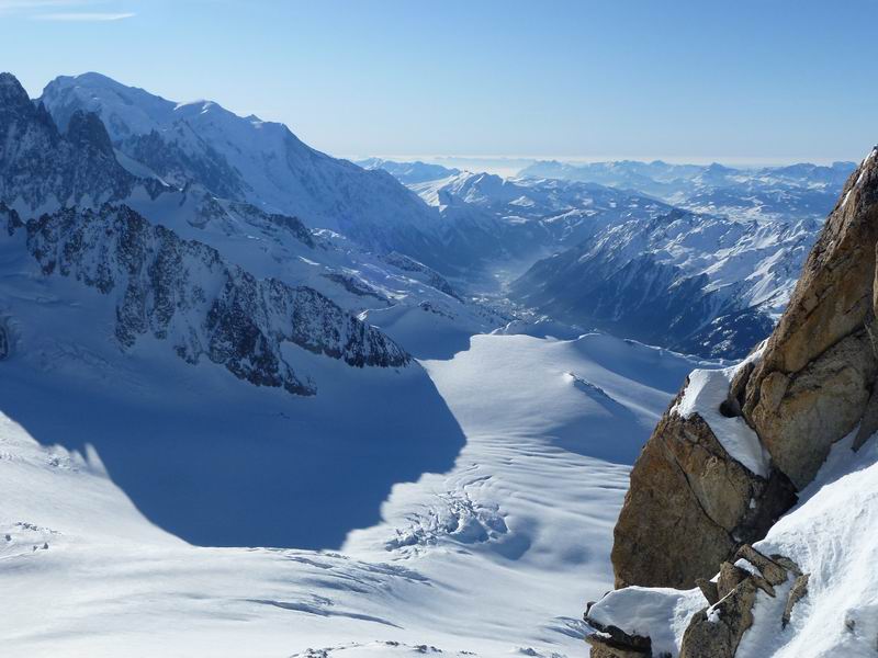 Aiguille du Tour : Massif du Mont Blanc et vallée de Cham ...
