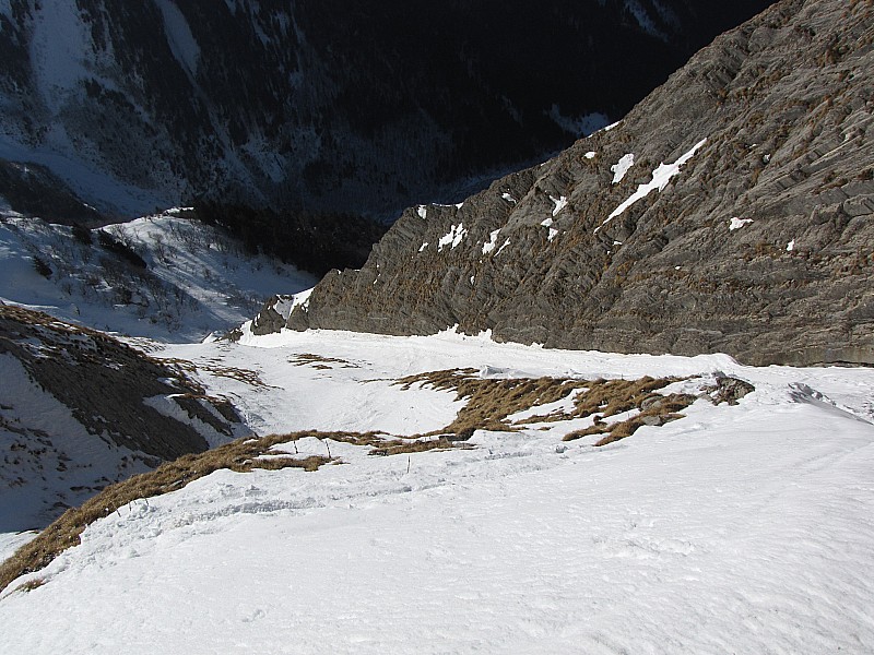 Dans le milieu du couloir : sympa