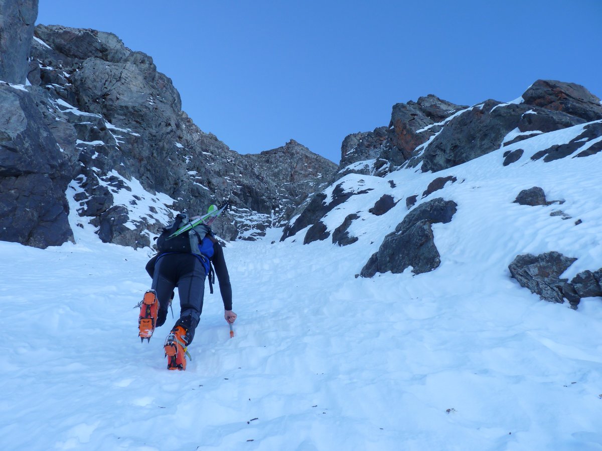 Partie basse du couloir : La progression est bonne