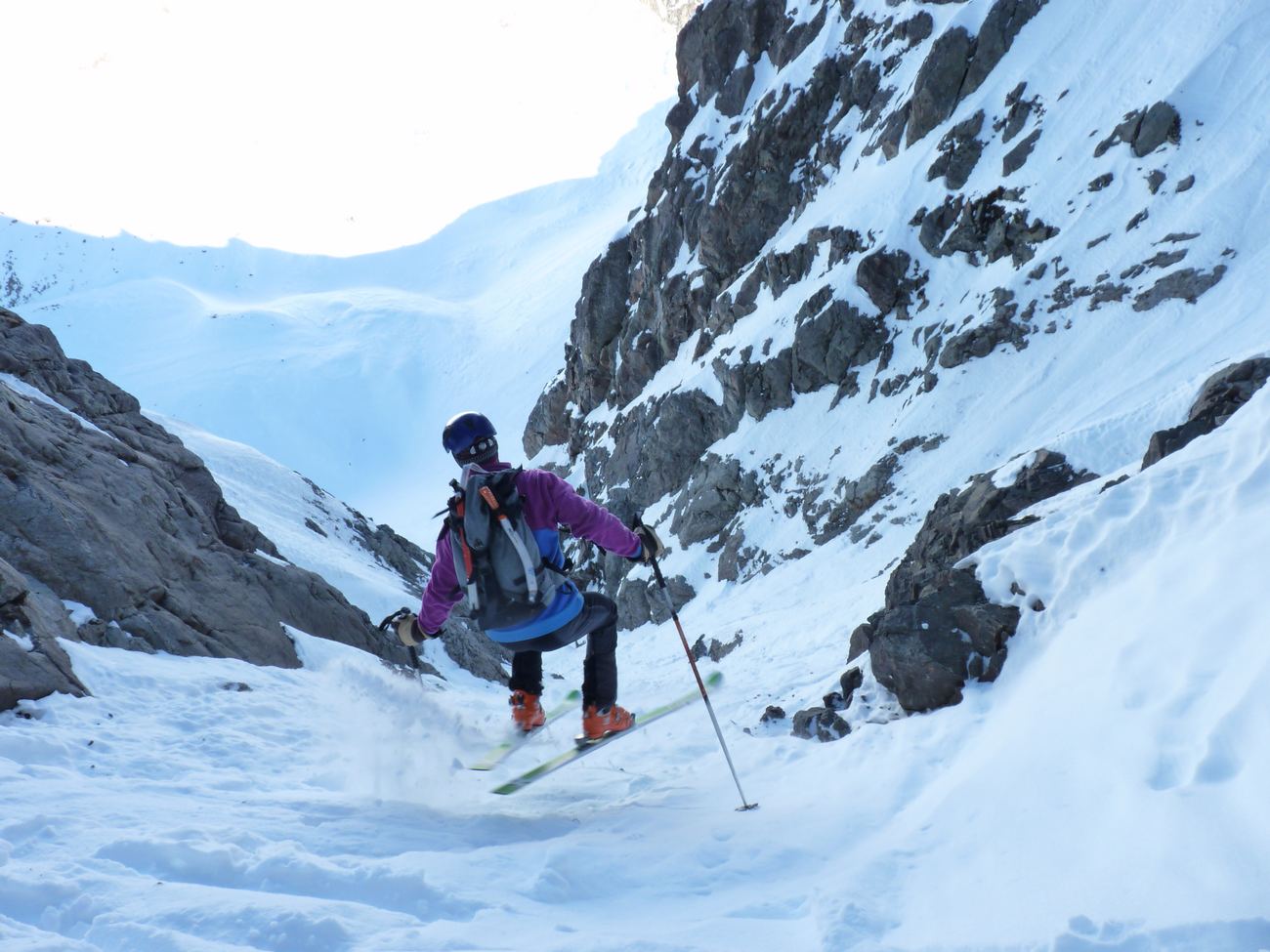 Dans le descente : Bien agréable