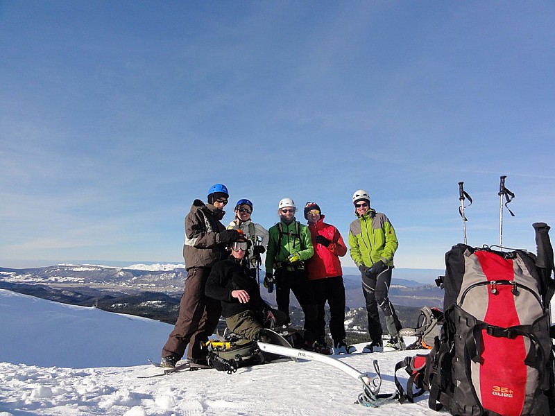 couloir peyrouse : the day team
