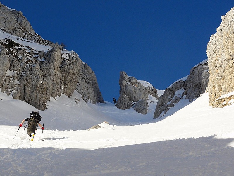 couloir peyrouse : haut