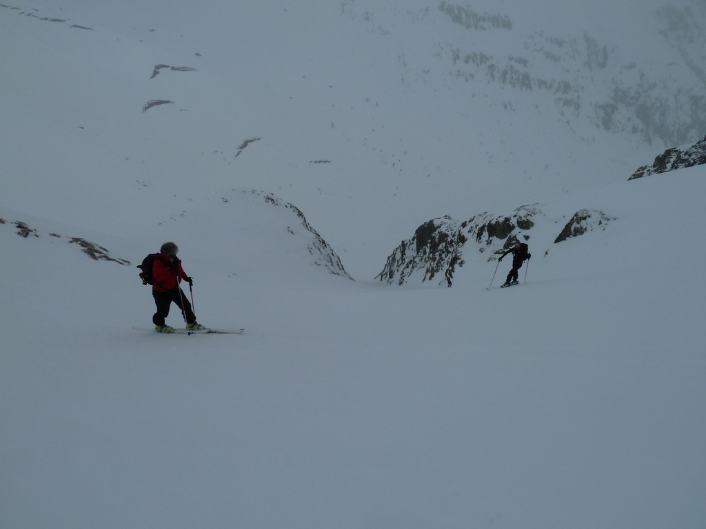 il neige ! : au dessus du couloir d'entrée