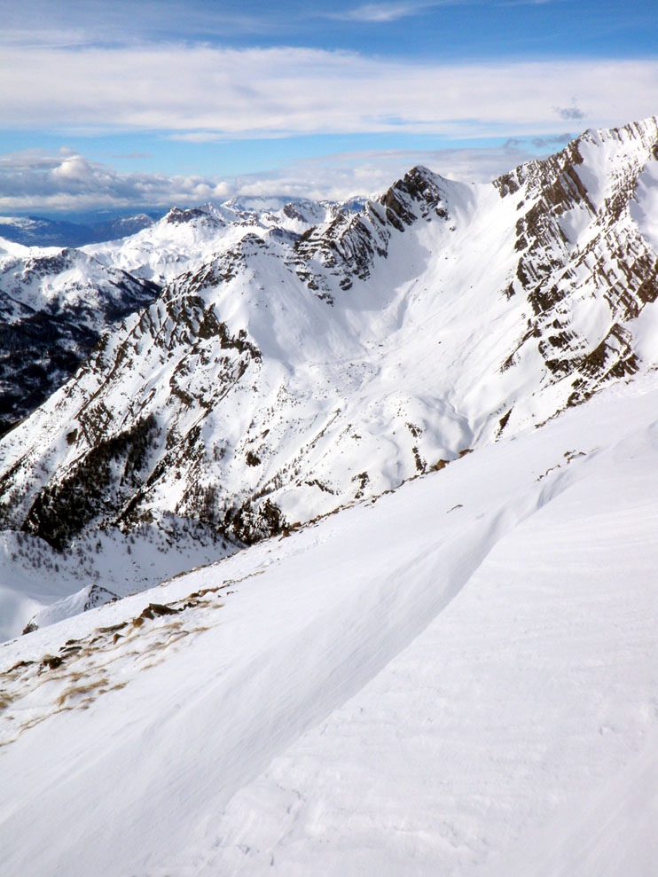 Tête de Chante-Perdrix : Col de Roche Méane