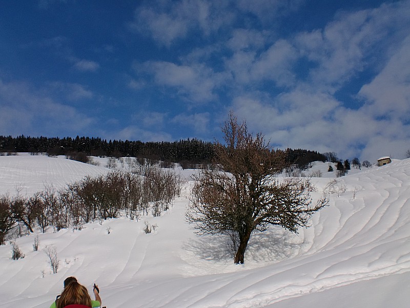 roche de midi : depart