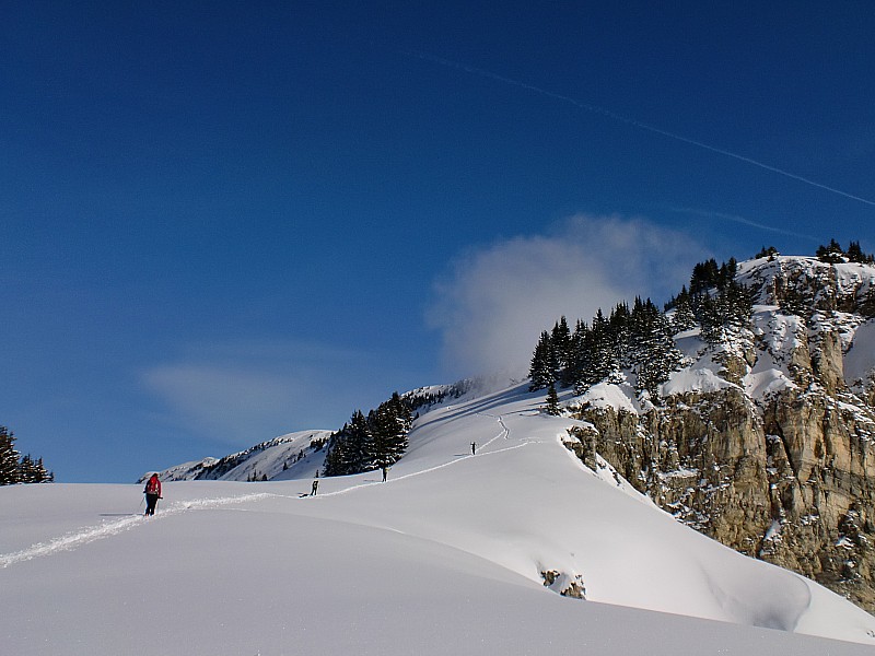 roche de midi : arrivé roche de midi