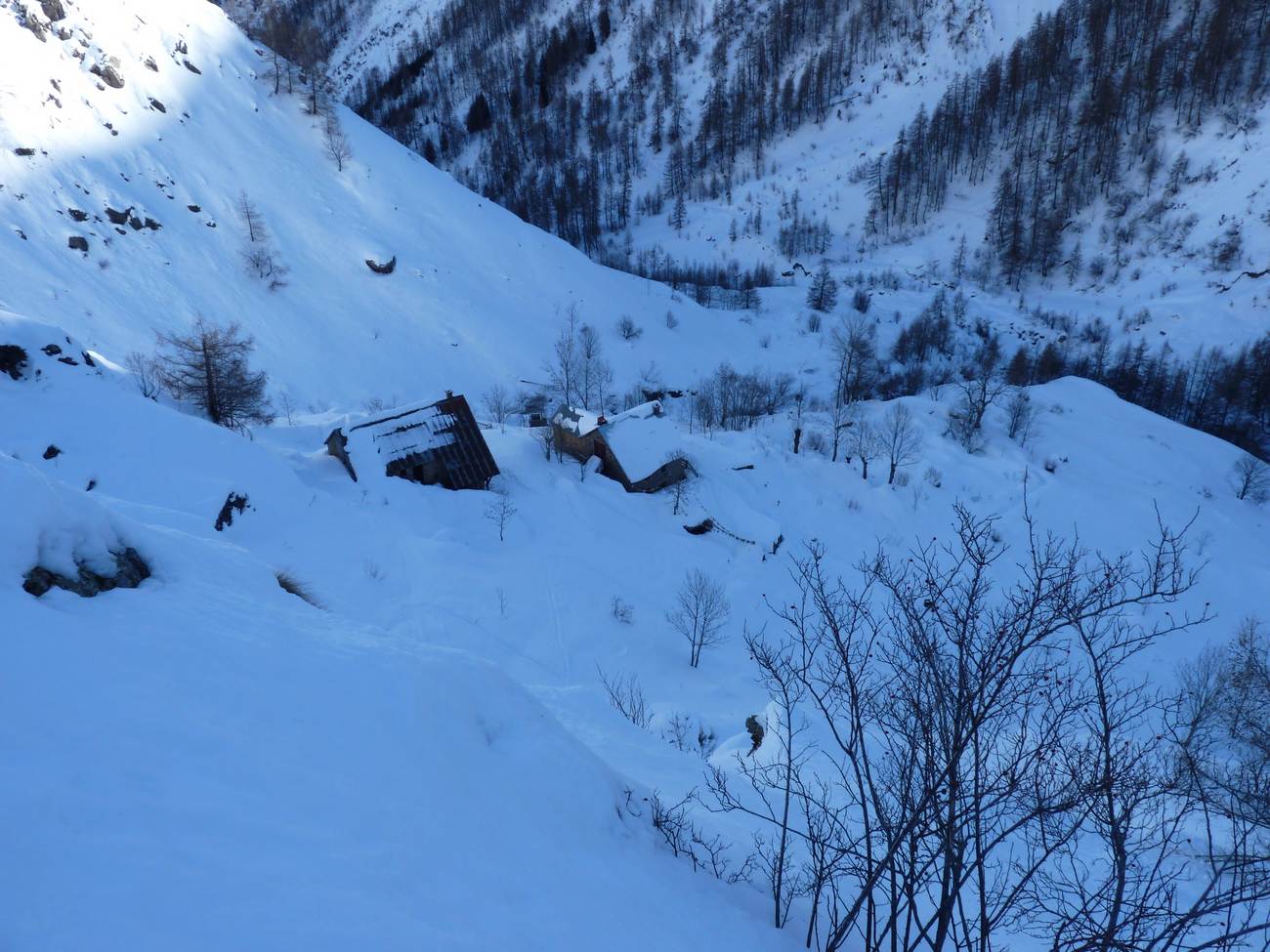 Refuge du Tourond : Et fini le soleil!