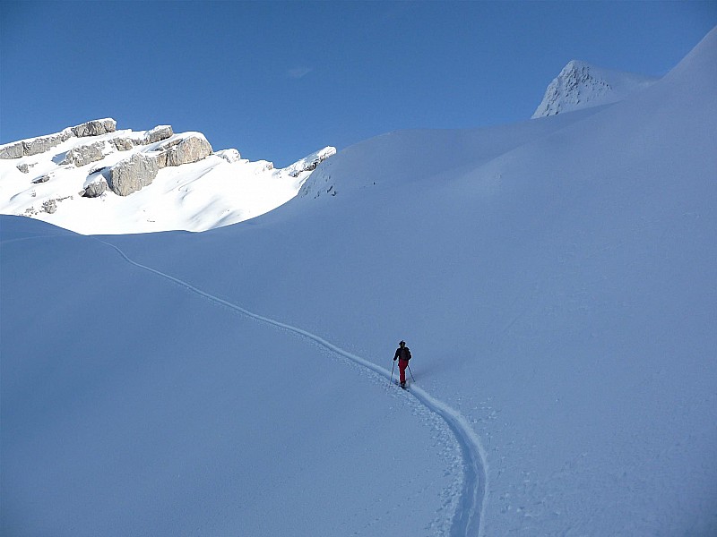 Trou de la Mouche : Objectif en vue...