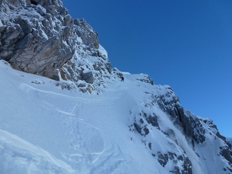 Mt Rachais : La rampe bien raide