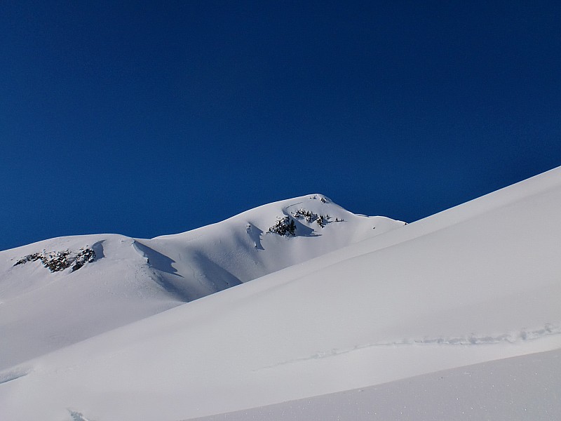 pointe des arangles : pointe des arangles en vue