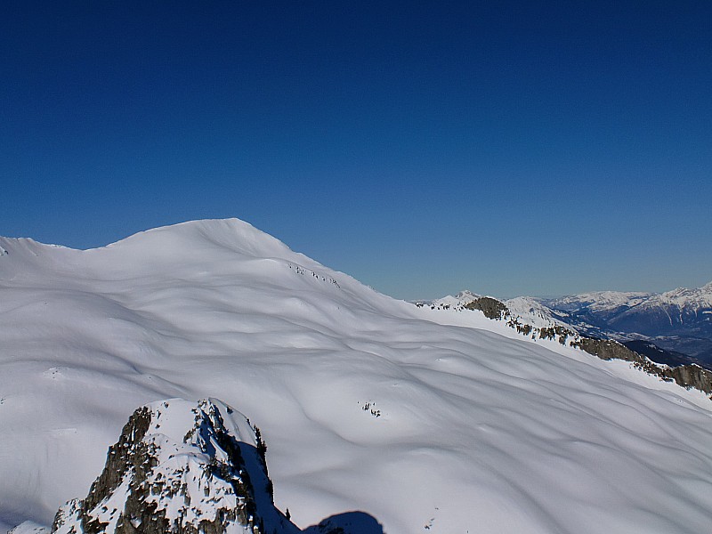 pointe des arangles : vue sur le Bellacha