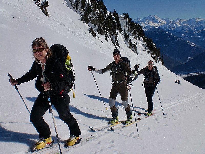 pointe des arangles : deuxième montée,