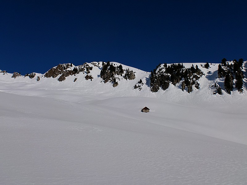 pointe des arangles : chalet de l'arc