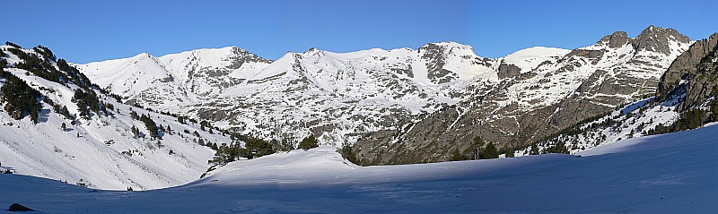 Crêtes andorrannes : Pic de la Coma de Varilles  - Pic d'Anrodat