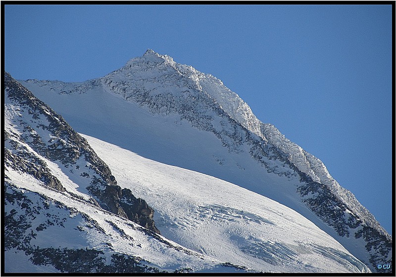 La Bérangère platrée : et les crevasses du glacier d'Armancette