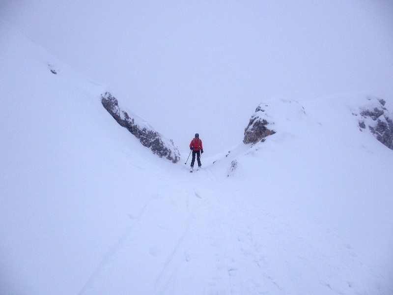 Descente sur le col de Léchaud : C'est par où?