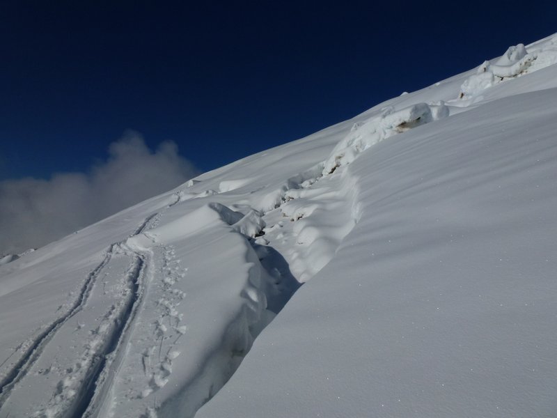 Pte  d'Uble : Glacier d'Uble