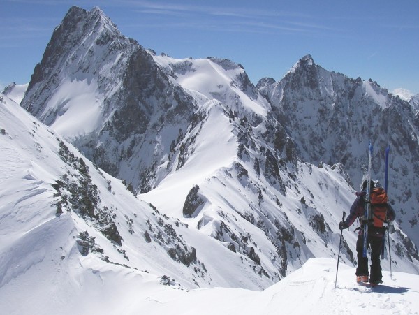les Bans : Sur l'antécime N-O du Gioberney