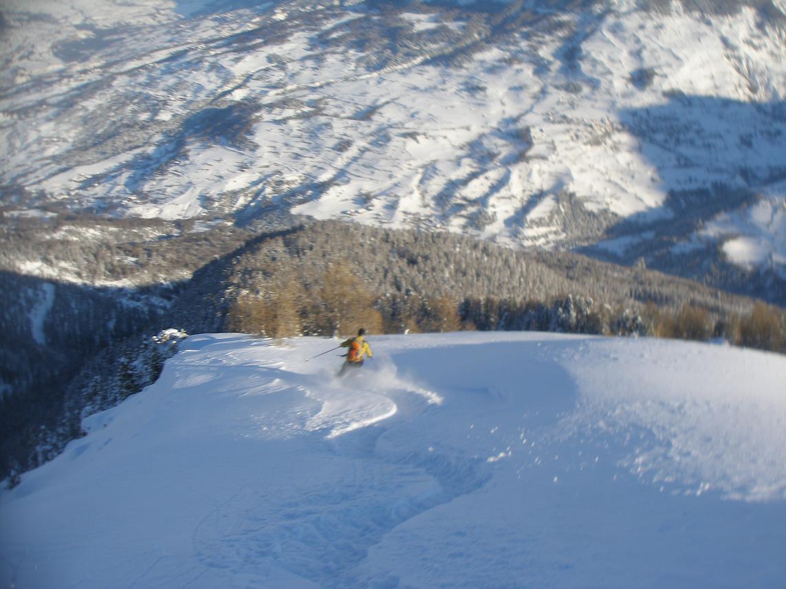 grand ski! : derniere photo correcte! il va falloir investir!
