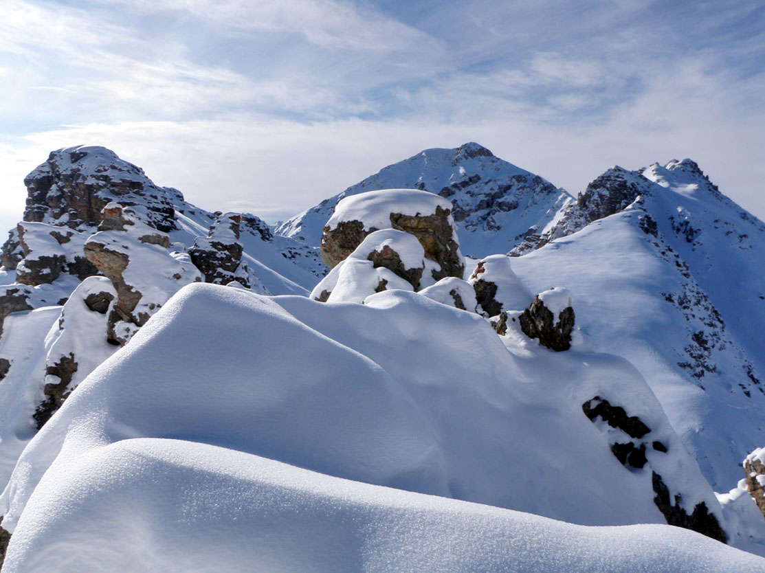 Couloir du Petit Puy : Vers Peyre Eyraute