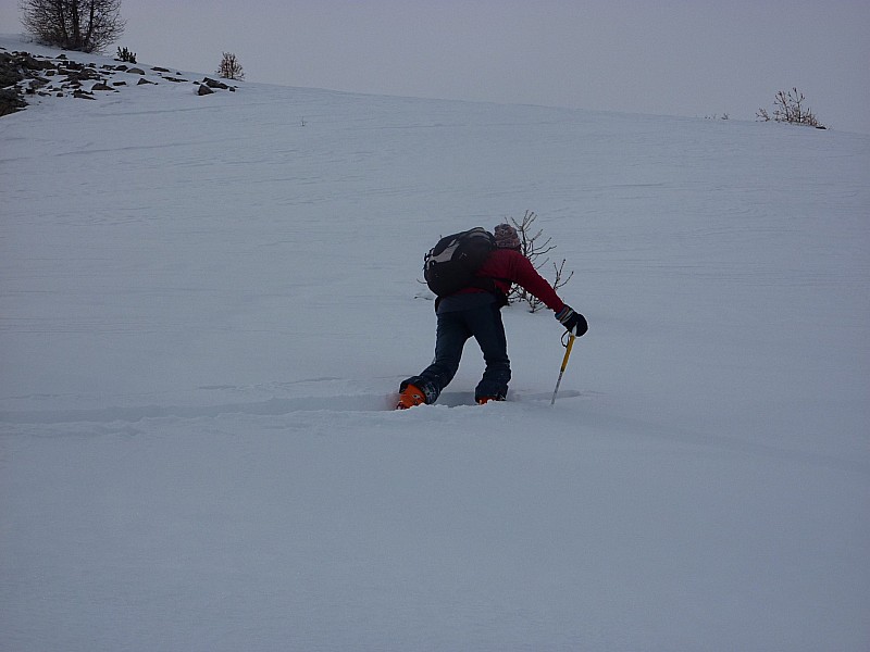 #4 sous la crête de l sous la crête de l'arpion : rénald à la tache