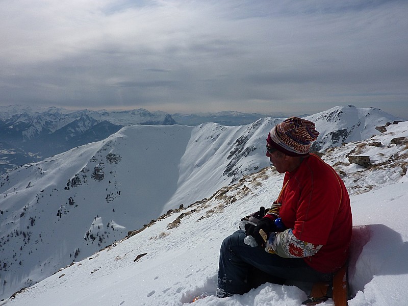 #7 l l'arpion : face au mont guillaume et sa combe nord