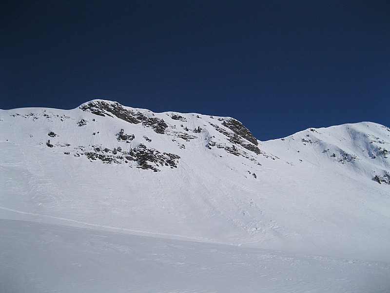 couloir SW ? : Au départ c'était mon objectif. Mais ça n'avait pas l'air terrible