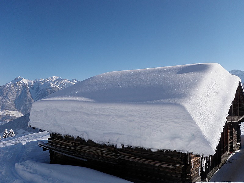 chalet : beau volume