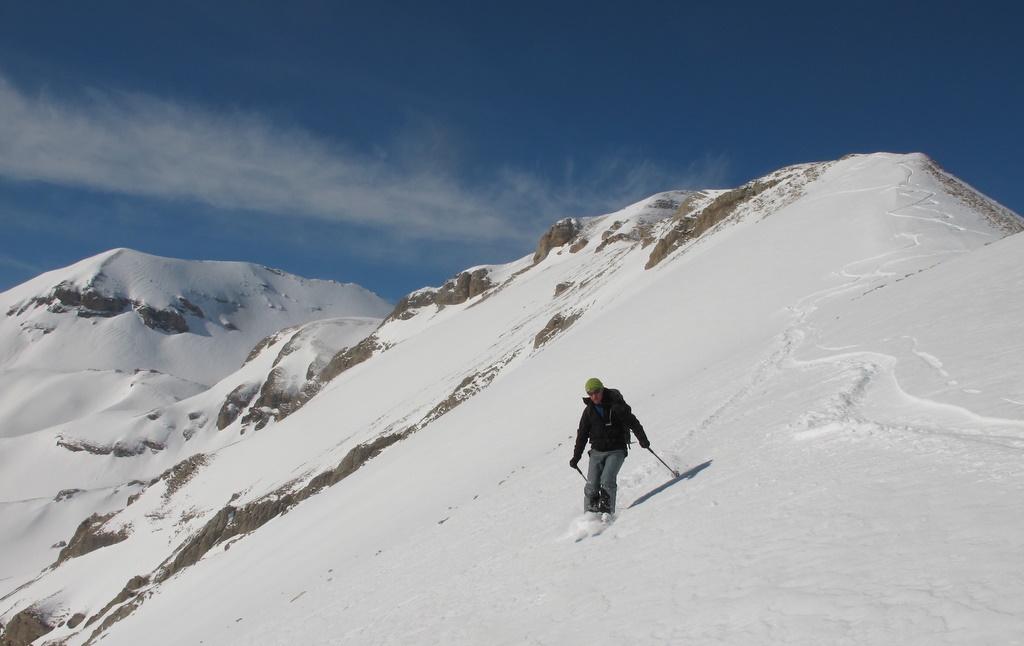 Début de la descente