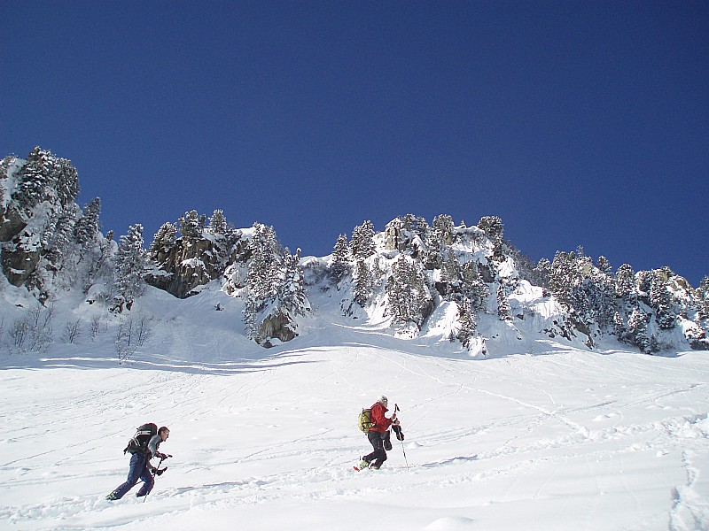 Montée : Pat et Nicolas, les deux hommes fort du jour.