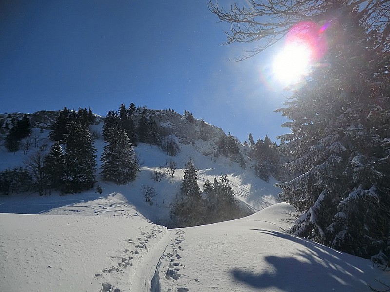 remontée à Canaple - ça souffle